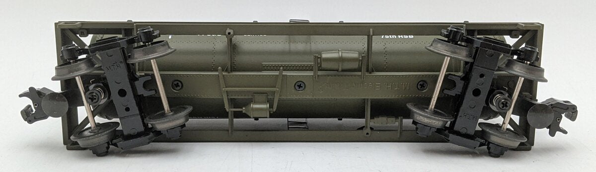 MTH 30-7364 O Gauge Army 3-Dome Tank Car #17035 LN/Box