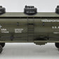 MTH 30-7364 O Gauge Army 3-Dome Tank Car #17035 LN/Box