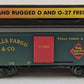MTH 30-74001 O Gauge Wells Fargo 19th Century 34' Boxcar LN/Box