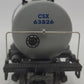 MTH 20-96003 O Gauge CSX 8000 Gallon Single Dome Tank Car #63826 EX/Box