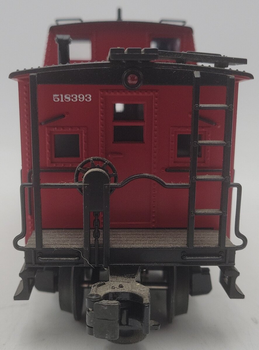 MTH 20-91128 O Gauge Norfolk & Western enter Cupola Steel Caboose #518393 EX/Box