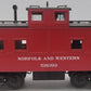 MTH 20-91128 O Gauge Norfolk & Western enter Cupola Steel Caboose #518393 EX/Box