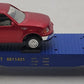K-Line K661-1431 CSXT Flatcar w/98' Red Pickup & Figures LN/Box