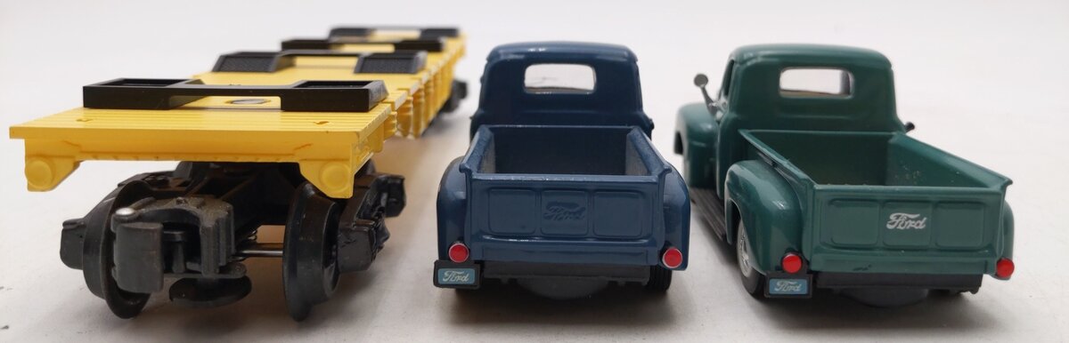 K-Line K661-2112 O Gauge Union Pacific Flat Car w/Autos #2112 LN/Box