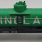 K-Line K632-8018 O Sinclair Single Dome Tank Car LN/Box
