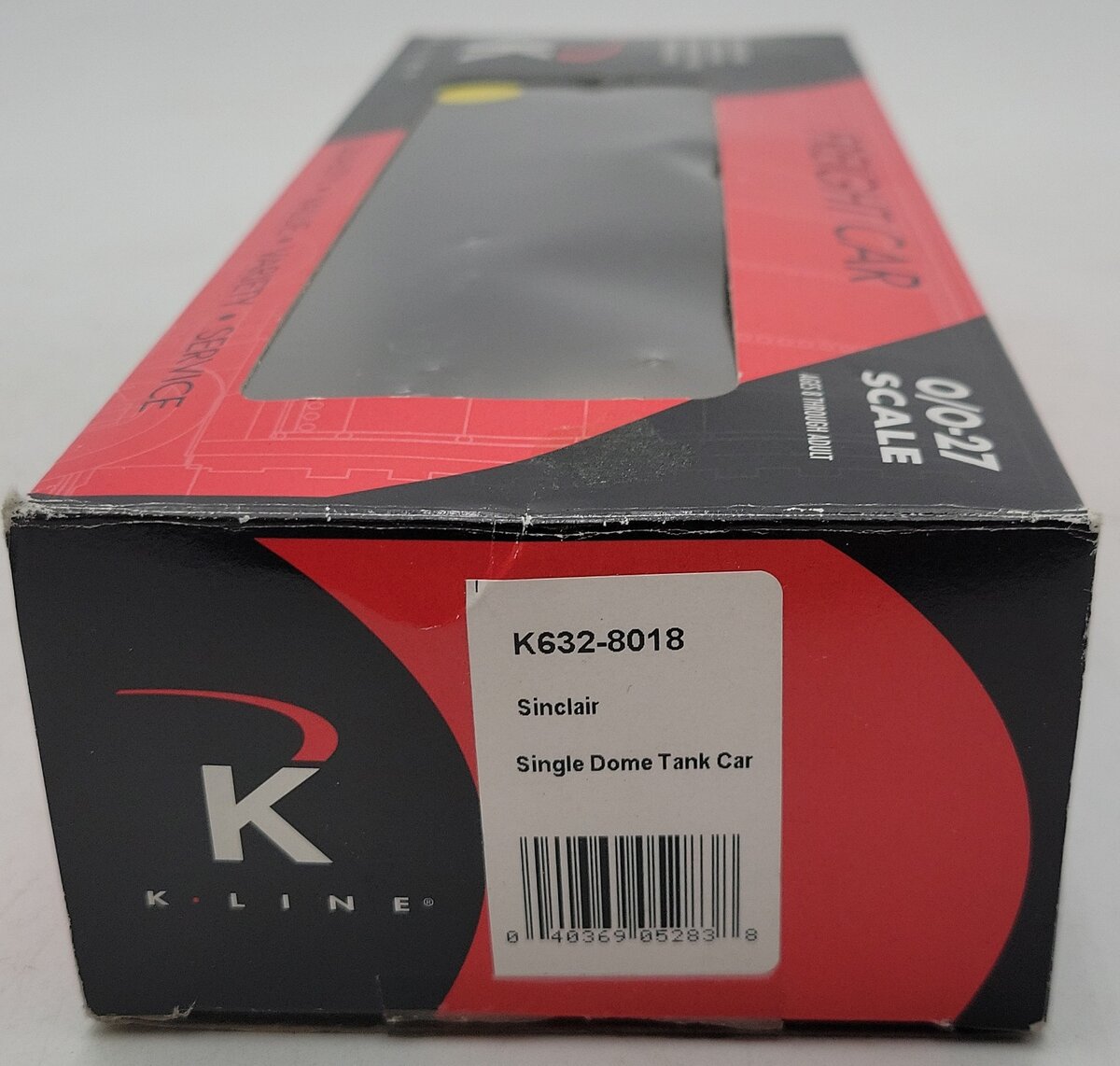 K-Line K632-8018 O Sinclair Single Dome Tank Car LN/Box