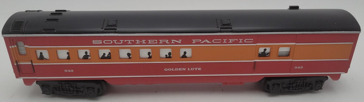 K-Line K4588-0343 O SP Daylight "Golden Lute" Streamliner Combine Car #343 EX/Box