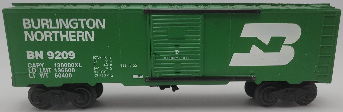 Williams WAL 3242 O Gauge Burlington Northern Box Car #9209 EX/Box