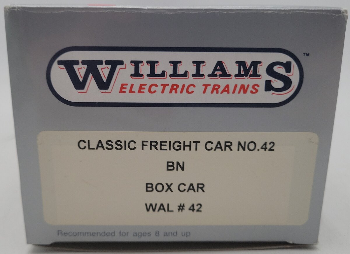 Williams WAL 3242 O Gauge Burlington Northern Box Car #9209 EX/Box