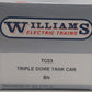 Williams TC03 Burlington Northern Triple Dome Tank Car EX/Box