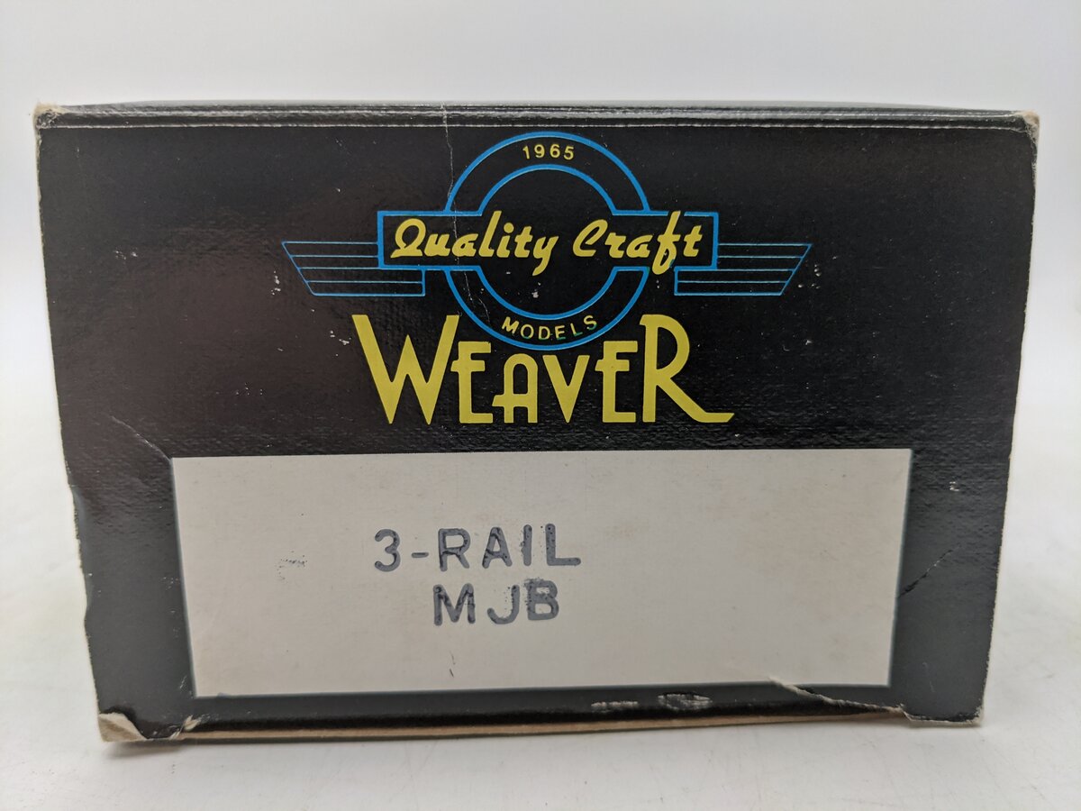 Weaver 24093 O Gauge MJB Coffee Boxcar (3-Rail) EX/Box