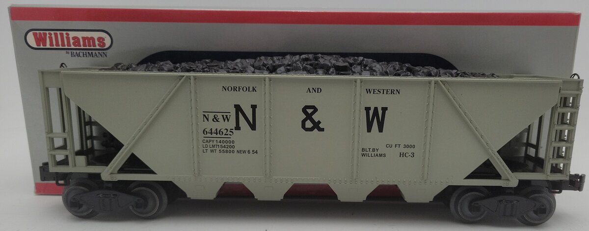 Williams HC07 N&W Quad Hopper w/ Cover & Coal Load EX/Box