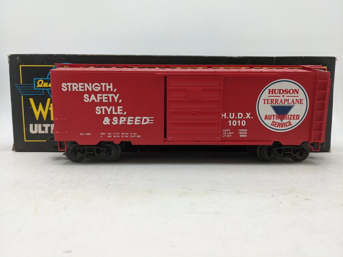 Weaver 1010 O Gauge Hudson Terraplane Boxcar (3 Rail) VG/Box