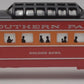 K-Line K4588-0411 O SP Daylight "Golden Bowl" Streamliner Vista Dome Car #411 EX/Box