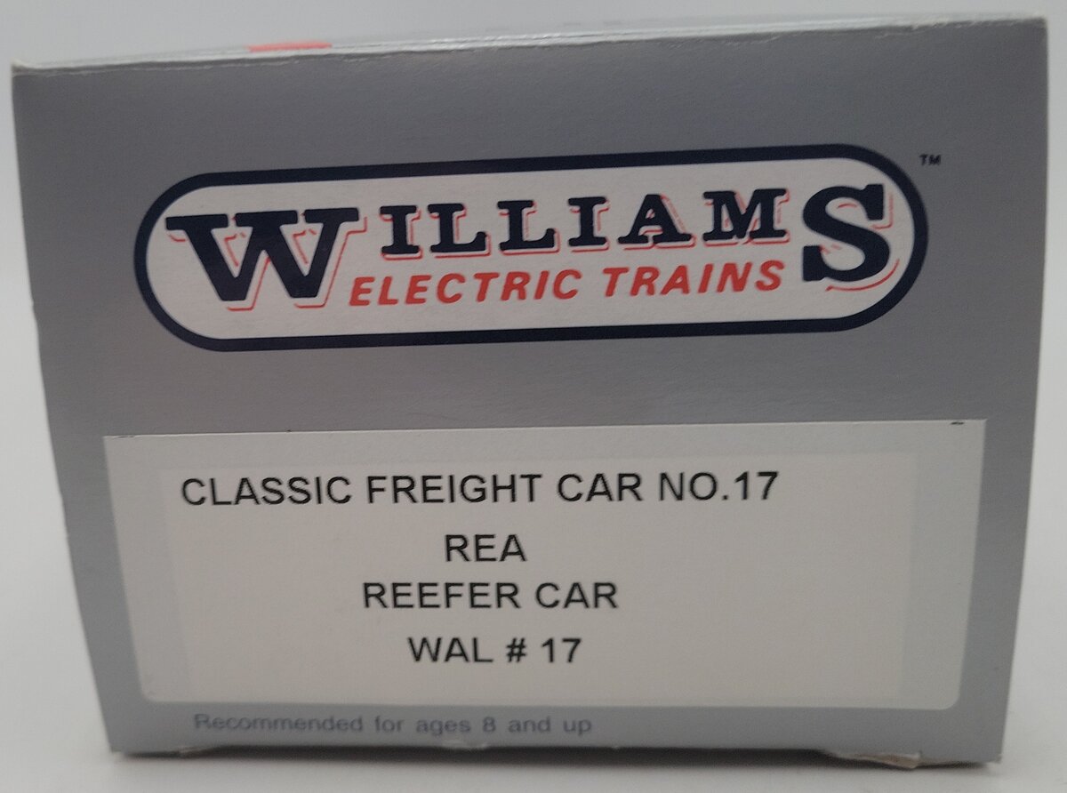 Williams WAL17 O Gauge REA Classic Reefer Car #6450 EX/Box