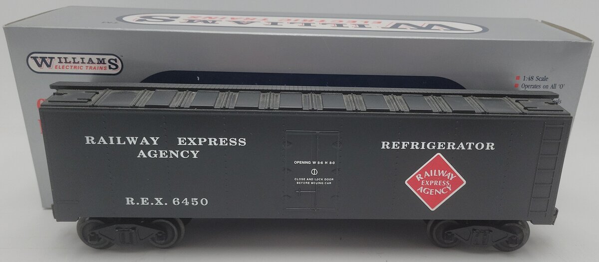 Williams WAL17 O Gauge REA Classic Reefer Car #6450 EX/Box