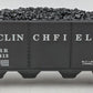 Lionel 6-16413 O Gauge Clinchfield 4-Bay Hopper with Coal Load EX/Box