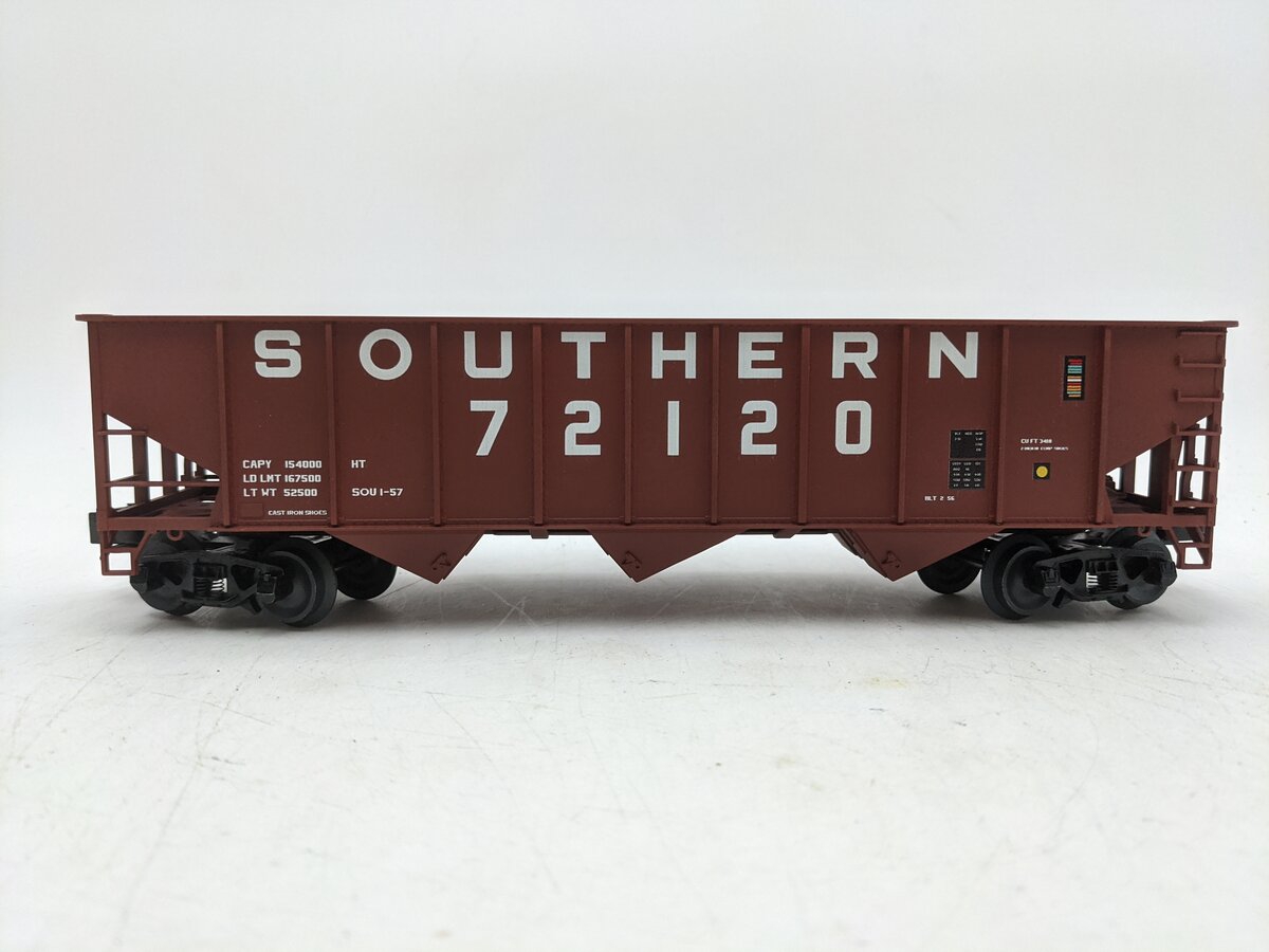 Lionel 3-16121 O Southern Railway 3-Bay Hopper #72120 EX/Box