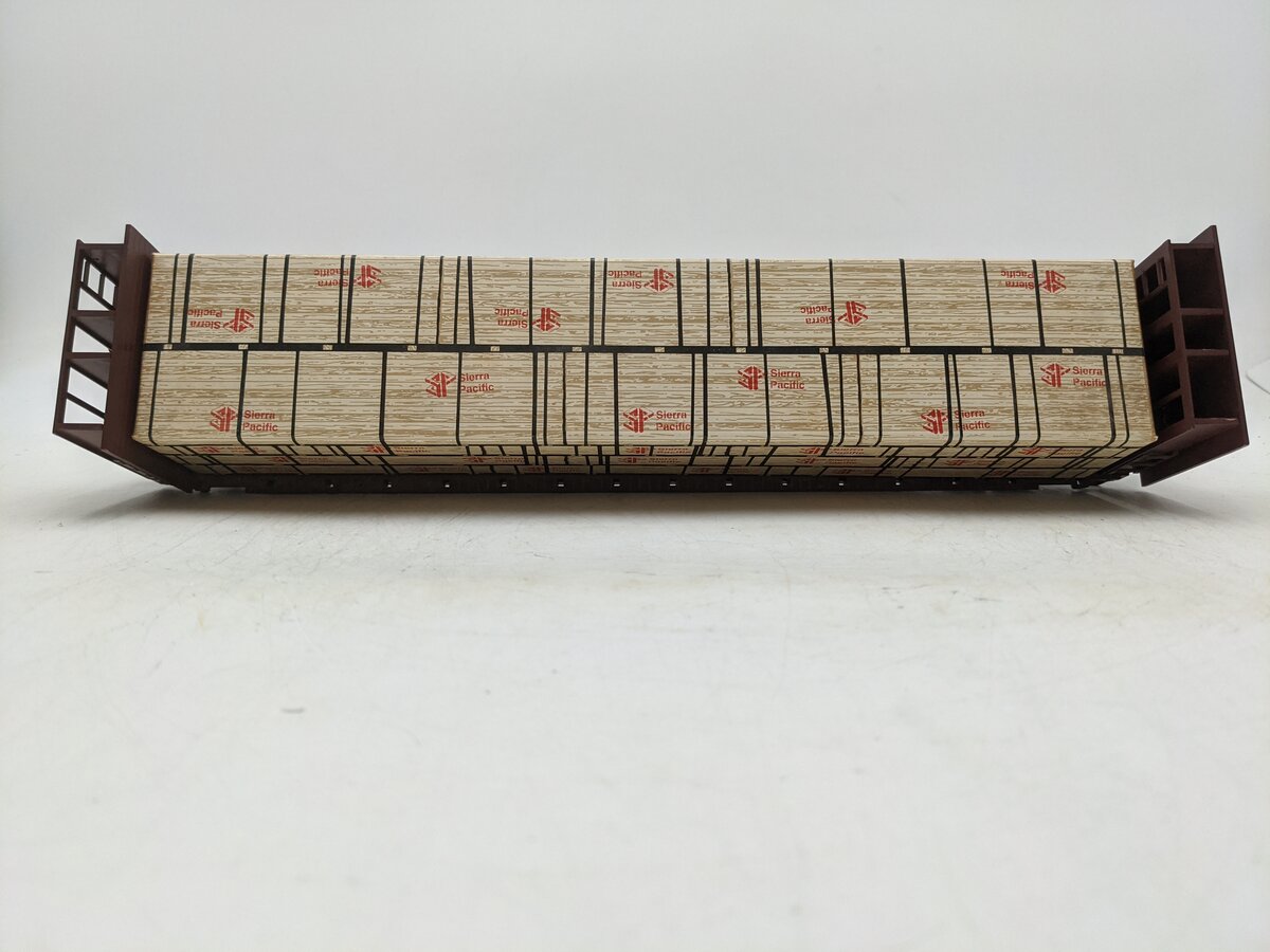Weaver U2703 PRR 473922 50' Bulkhead Flatcar 3-Rail VG/Box