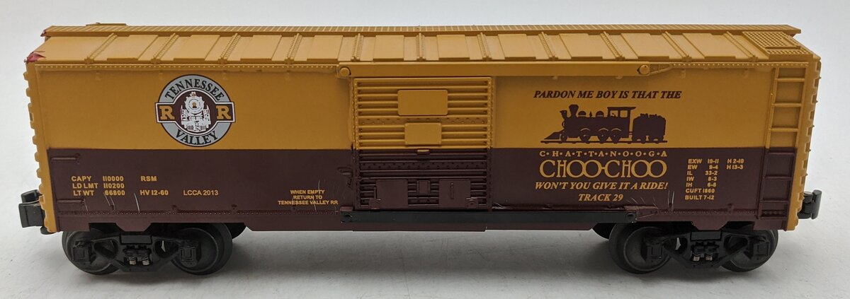 Lionel 6-59000 O Gauge LCCA Tennessee Valley Railroad Boxcar VG/Box