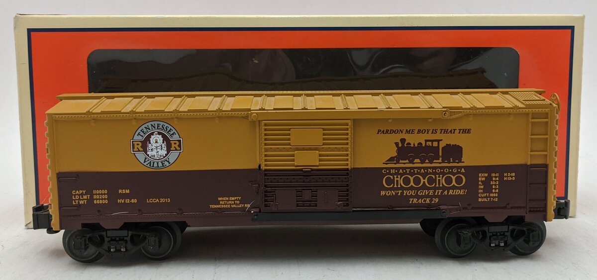Lionel 6-59000 O Gauge LCCA Tennessee Valley Railroad Boxcar VG/Box