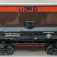 Lionel 6-19635 O Gauge U.S Army 8000 Gallon Tank Car #10936 LN/Box