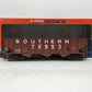 Lionel 3-16125 O Southern Railway 3-Bay Hopper #72993 EX/Box