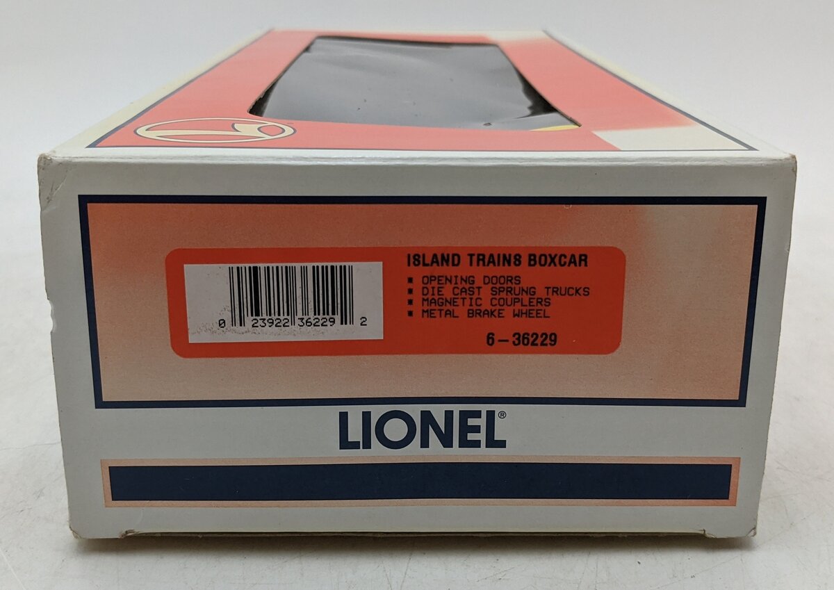 Lionel 6-36229 O Gauge Island Trains 20th Anniversary BoxCar LN/Box
