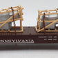 K-Line 121350 Pennsylvania Flatcar w/ Custom Vent Load EX