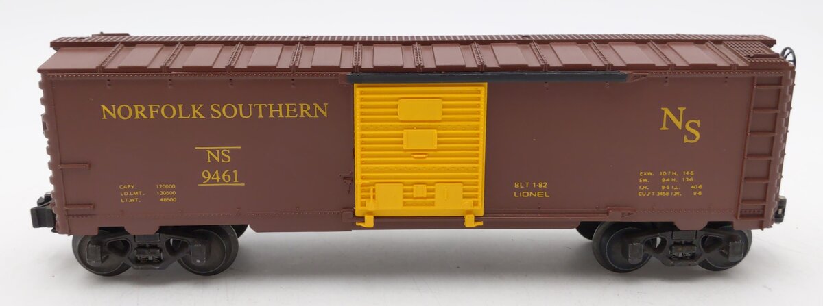 Lionel 6-9461 O Gauge Norfolk & Southern Boxcar EX