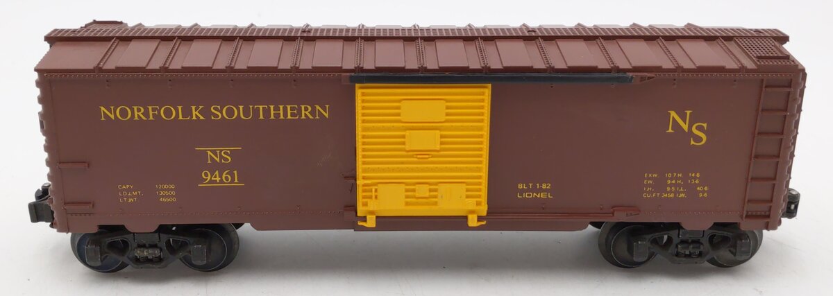 Lionel 6-9461 O Gauge Norfolk & Southern Boxcar EX