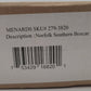 Menards 279-3820 O Norfolk Southern Boxcar #9053 EX/Box