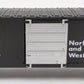 Lionel 6-9604 O Gauge Norfolk & Western Hi-Cube Boxcar LN