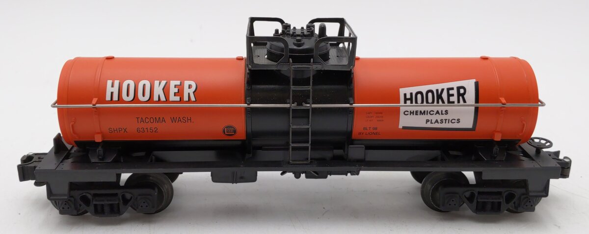 Lionel 6-63152 Hooker Chemical Single Dome Tank Car EX