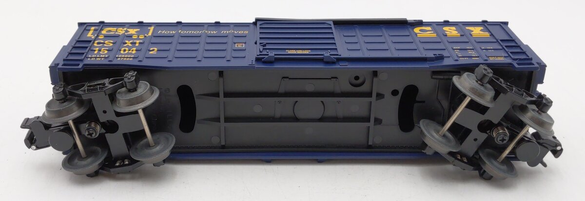 Lionel 6-15042 O Gauge CSX Waffle Side Boxcar #15042 LN