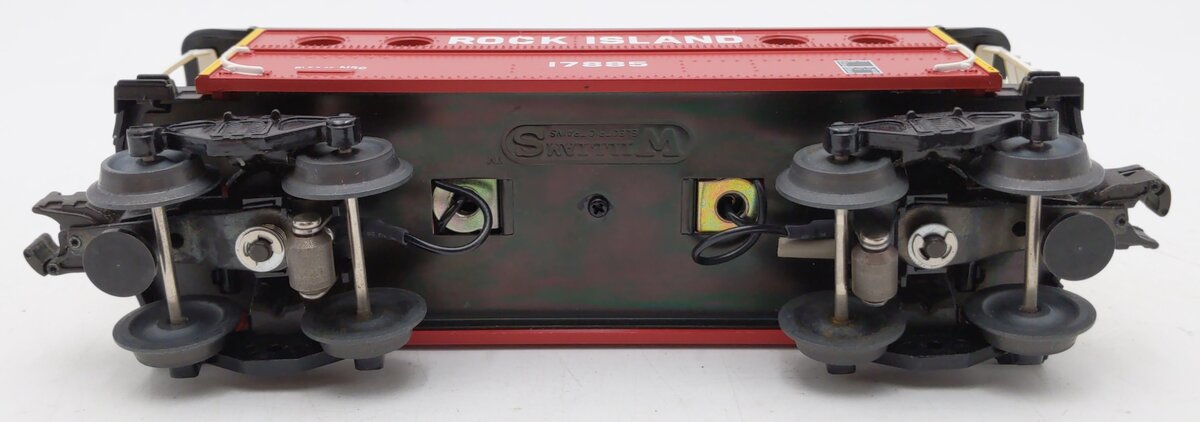 Williams CAB121 O Gauge Rock Island N5C Illuminated Caboose #17885 LN