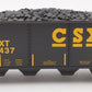 Lionel 6-26437 O Gauge CSX 4-Bay Hopper LN