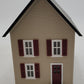 MTH 30-90043 O 2-Story Tan W/Red Shutters Row House W/Porch EX/Box