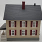 MTH 30-90043 O 2-Story Tan W/Red Shutters Row House W/Porch EX/Box