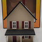 MTH 30-90043 O 2-Story Tan W/Red Shutters Row House W/Porch EX/Box