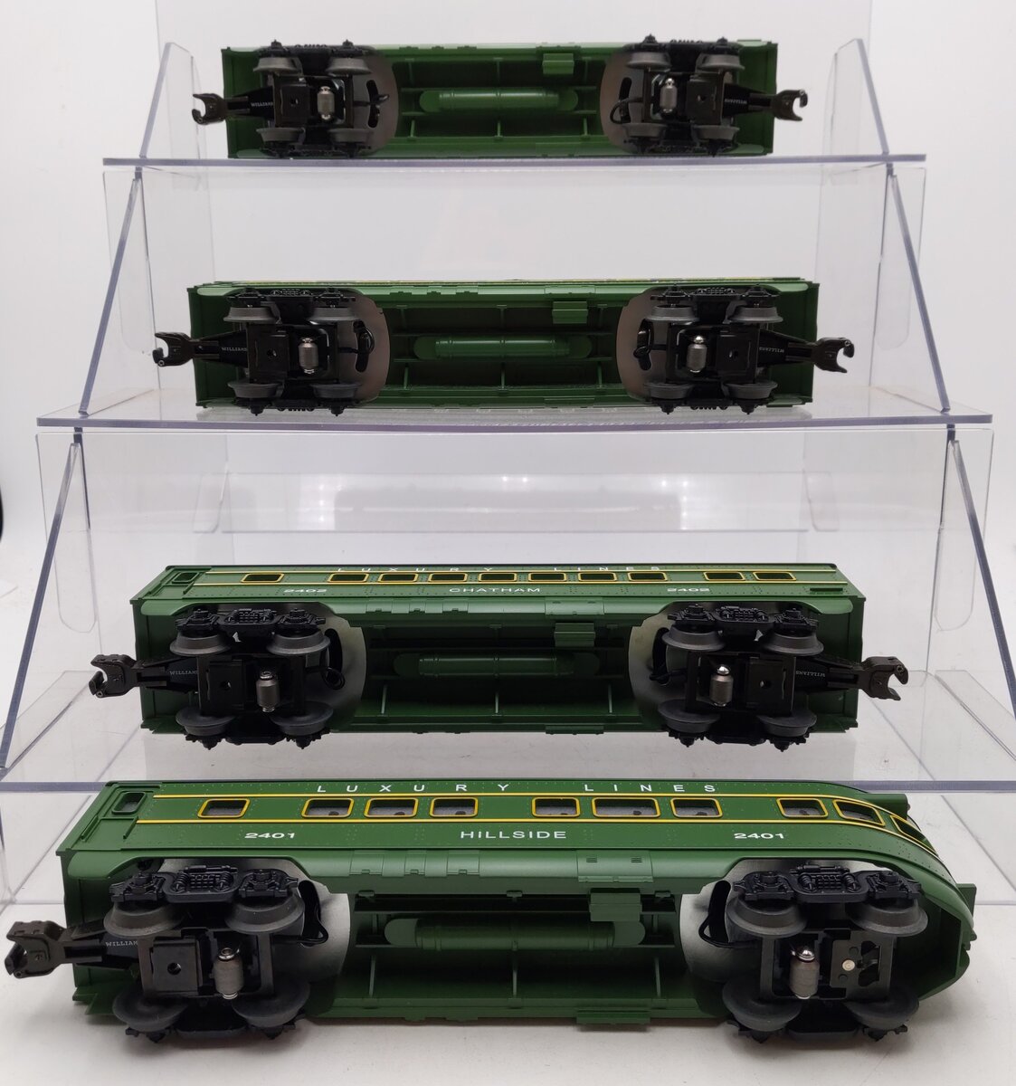 Williams STR02710 Luxury Lines Streamliner 4-Car Set EX