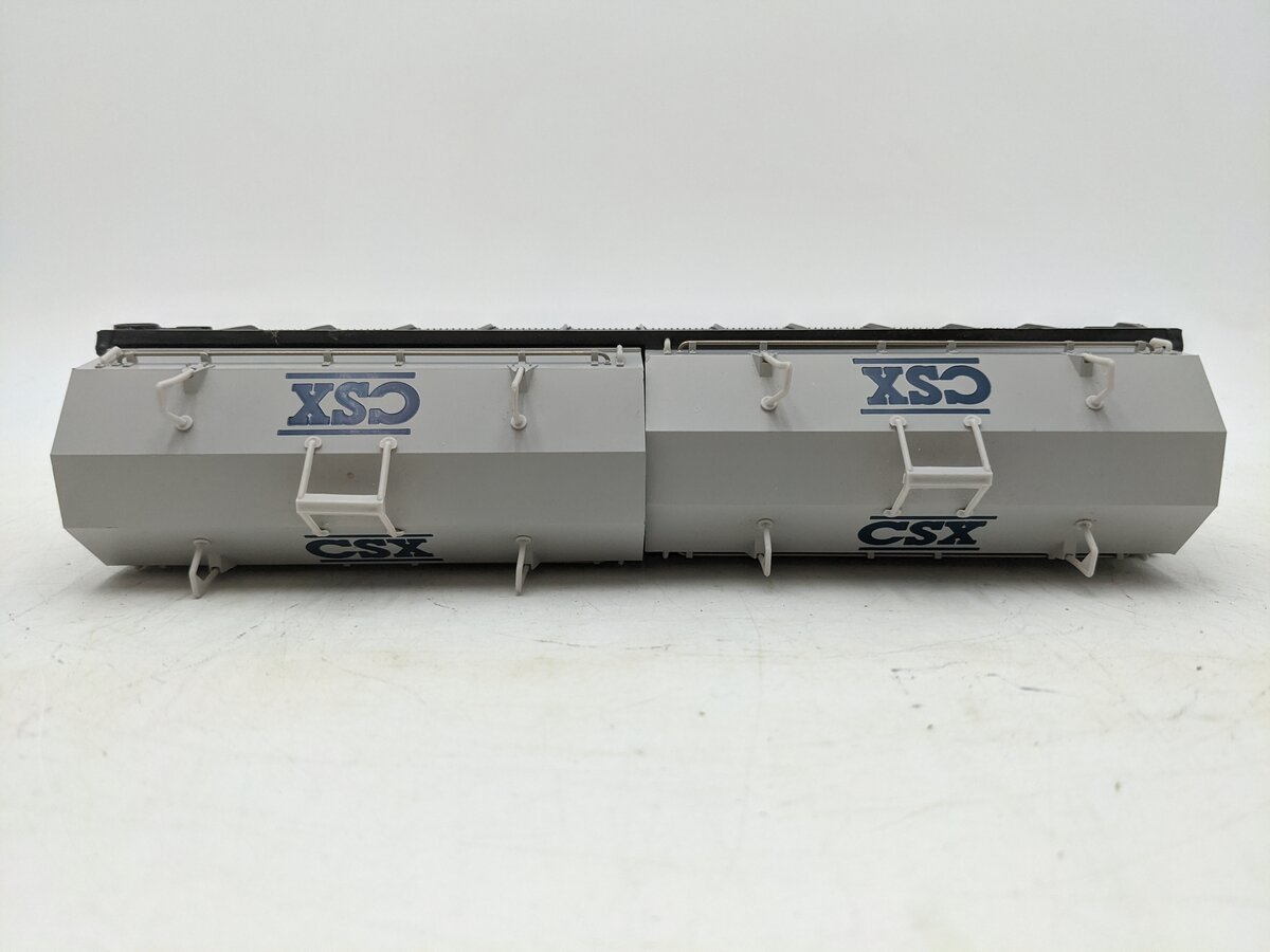 Lionel O Gauge Republic Steel Gondola with CSX Coil Covers EX
