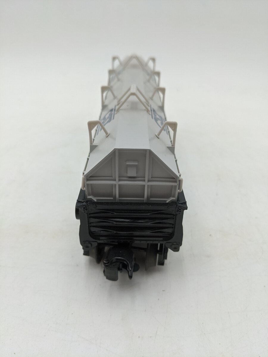 Lionel O Gauge Republic Steel Gondola with CSX Coil Covers EX