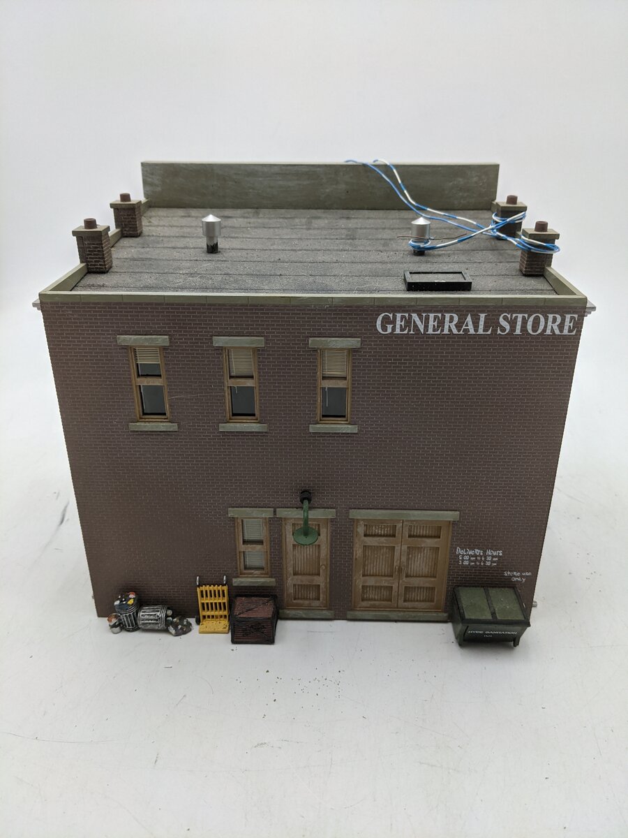 Woodland Scenics BR5841 O Built-&-Ready Lubener's General Store Building EX/Box