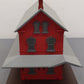 MTH 30-9014 O Gauge Red Stone Passenger Station with 2 Platforms EX/Box