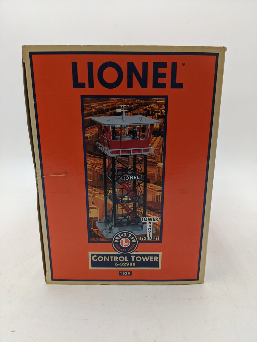 Lionel 6-32988 192 O Gauge Operating Railroad Control Tower EX/Box