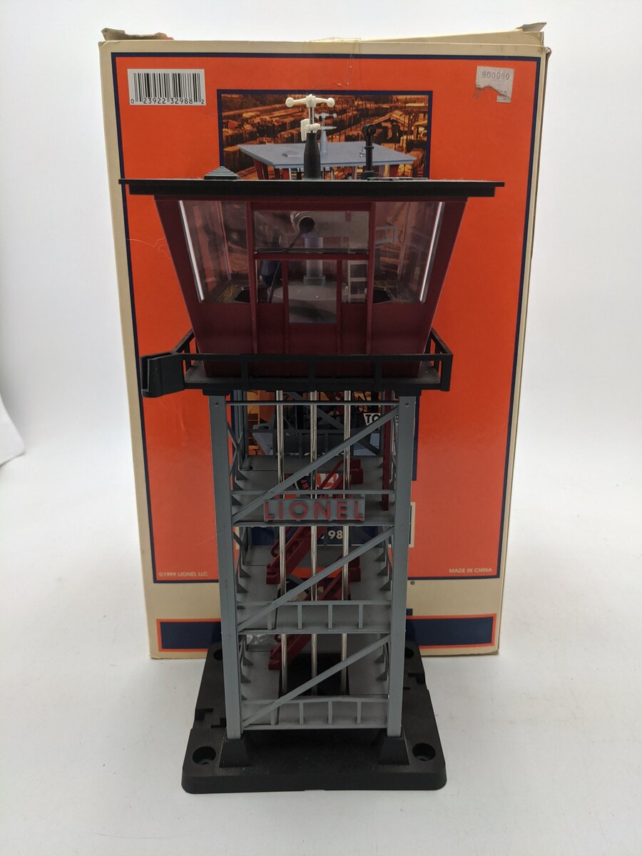 Lionel 6-32988 192 O Gauge Operating Railroad Control Tower EX/Box