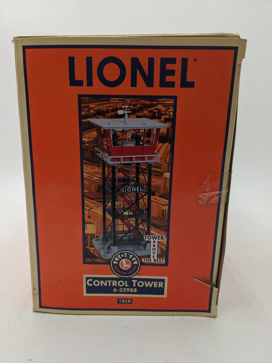 Lionel 6-32988 192 O Gauge Operating Railroad Control Tower EX/Box
