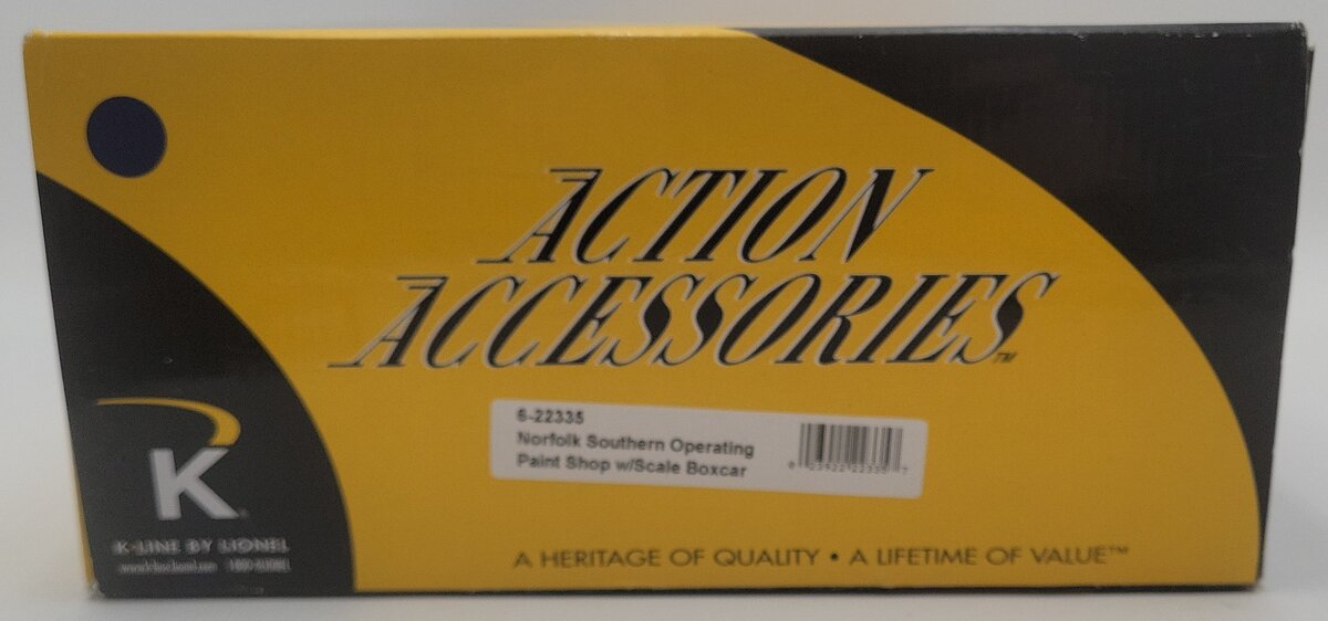 Lionel K-Line 6-22335 Norfolk Southern Paint Shop EX/Box