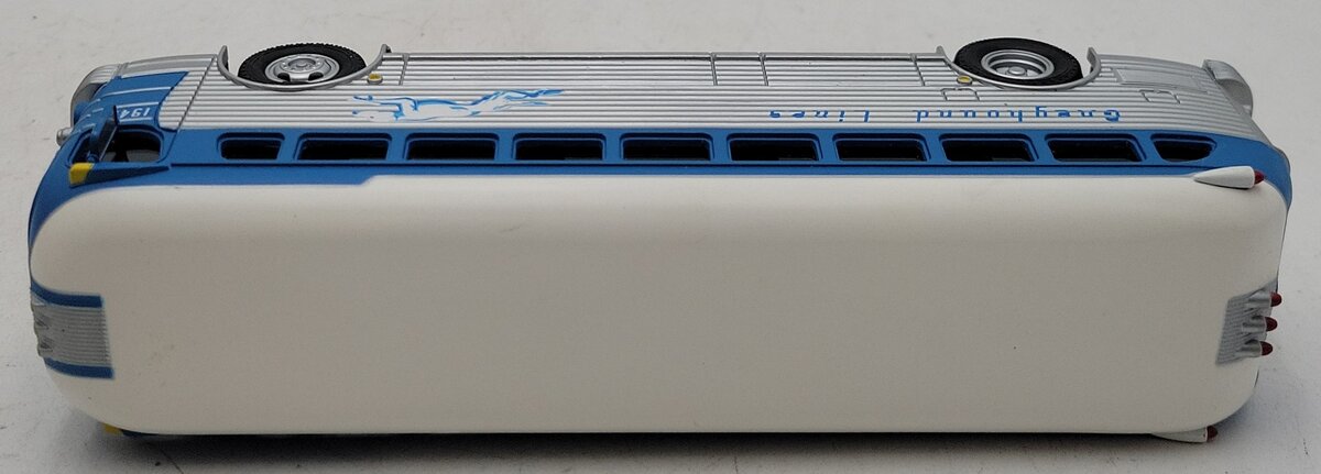 MTH 30-50009 1:48 Scale Greyhound Die-Cast Bus EX/Box